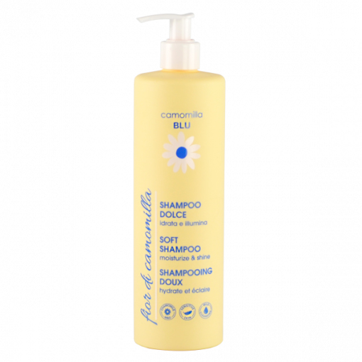 CAMOMILLA BLU FIOR DI CAMO SHAMPOO DOLCE 500ML.