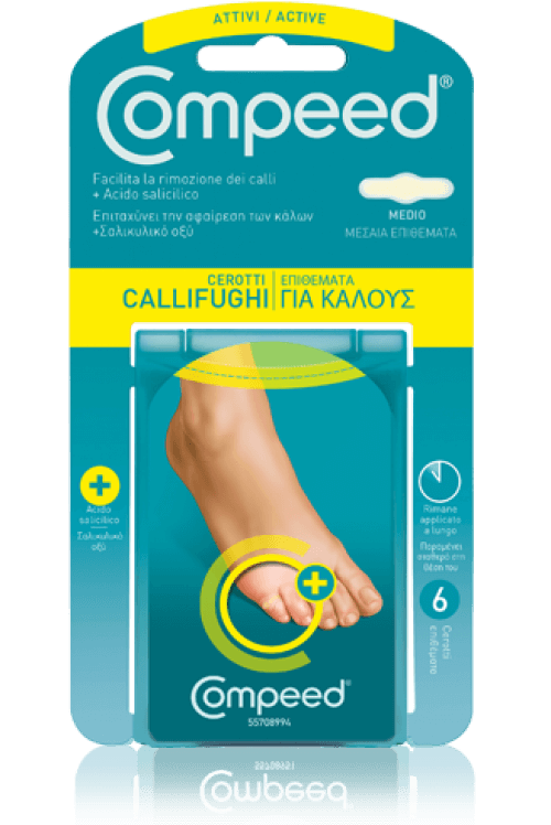 COMPEED® Ενεργά Επιθέματα για Κάλους 6pcs.