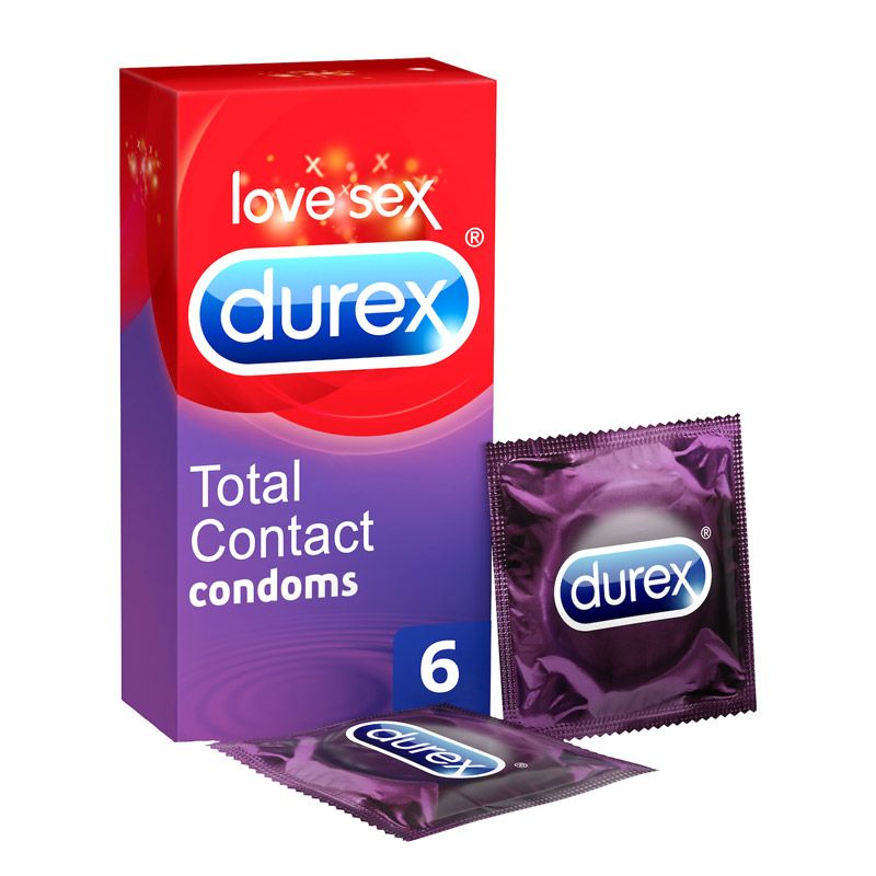 Durex Προφυλακτικά Total Contact 6τμχ.