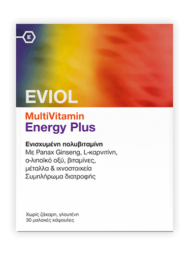 EVIOL MultiVitamin Energy Plus 30caps.