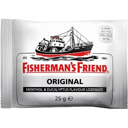 Fisherman's Friend Original Extra Strong Μέντα & Ευκάλυπτος για το Βήχα & τον Ερεθισμένο Λαιμό 25gr.