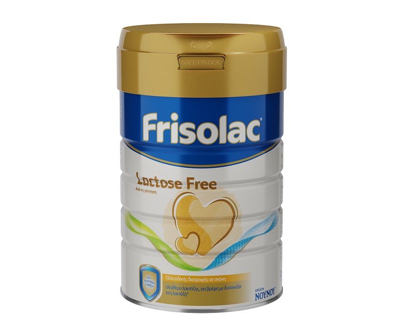 FRISOLAC FREE LACTOSE Γάλα Ειδικής Διατροφής Ελεύθερο Λακτόζης 400GR.