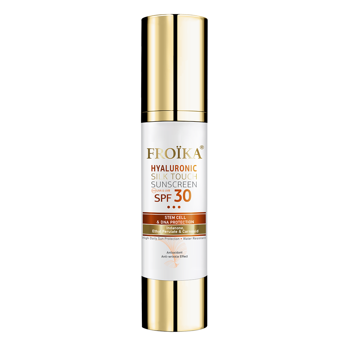 HYALURONIC SILK TOUCH SUNSCREEN SPF 30.