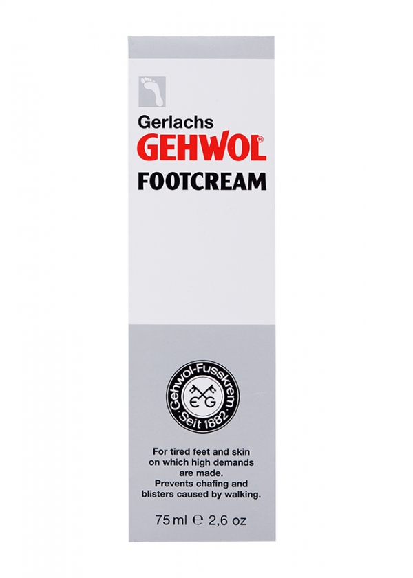 GEHWOL Footcream(Για το καταπονημένο και πληγωμένο δέρμα των ποδιών 75ml).