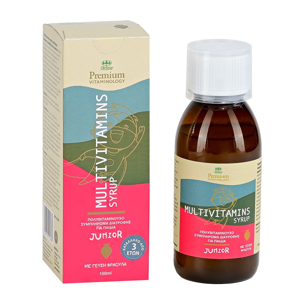 Premium Vitaminology Multivitamins Syrup Junior 150ml.