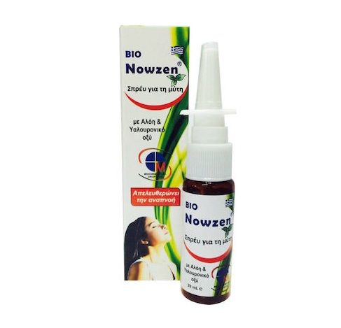 Medichrom Bio Nowzen Spray με Αλόη & Υαλουρονικό οξύ 20ml.