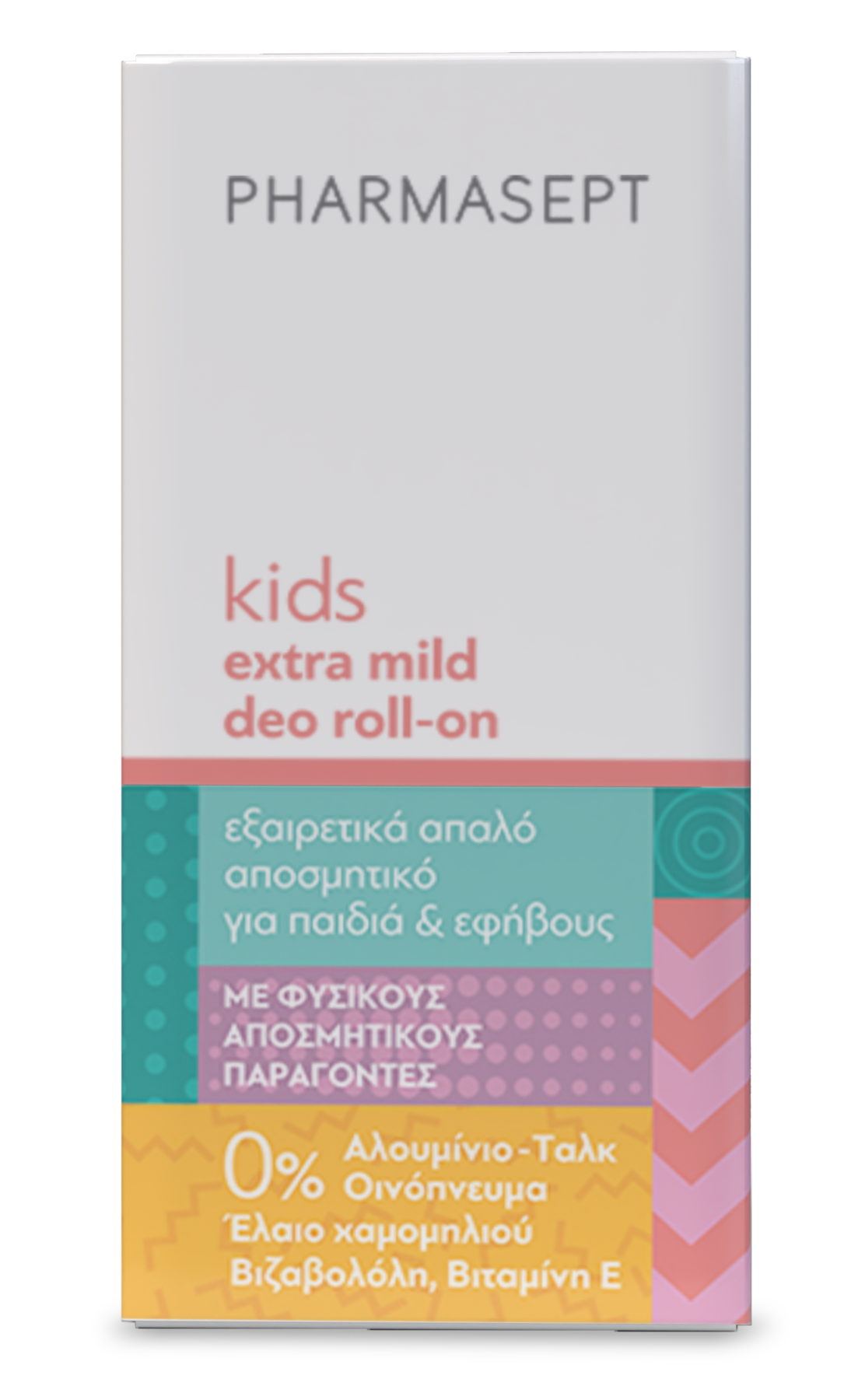 Pharmasept Kid Care Extra Mild Deo Roll-on Αποσμητικό για Παιδιά & Εφήβους 50ml