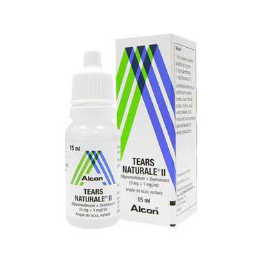 Tears Naturale II eye drops 15ml.