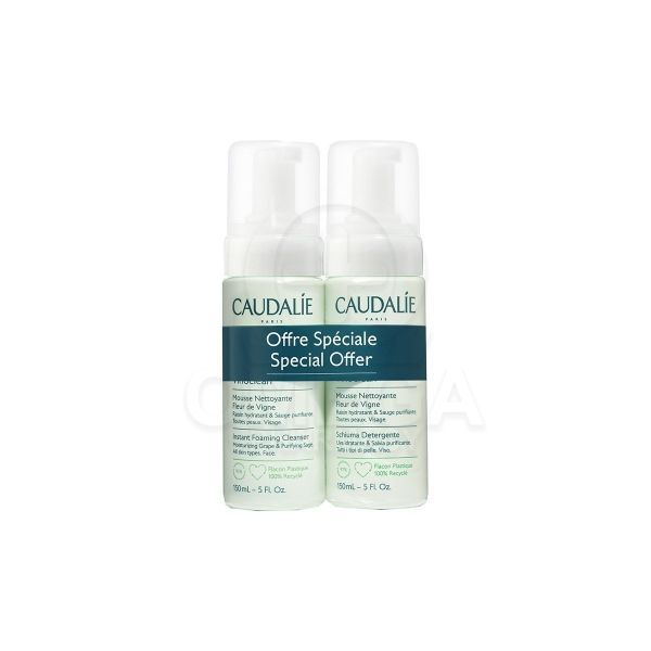 Φωτογραφία από CAUDALIE Promo Vinoclean Instant Foaming Cleanser 2x150ml.