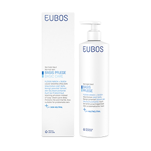 Φωτογραφία από BASIC EUBOS BLUE LIQUID WASHING EMULSION 200ml.