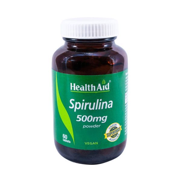 Φωτογραφία από Spirulina 500mg (60caps).