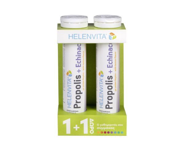 Φωτογραφία από Helenvita Promo Propolis & Echinacea 2x20 Αναβράζοντα Δισκία - Συμπλήρωμα Διατροφής Για Την Ενίσχυση Του Ανοσοποιητικού.