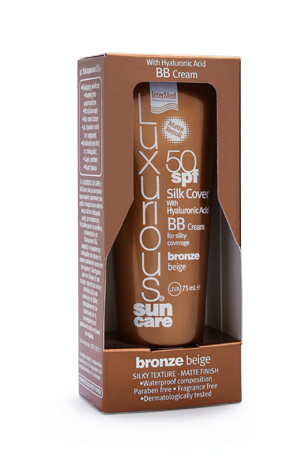 Φωτογραφία από Luxurious Sun Care Silk Cover Bronze With Hyaluronic Acid SPF50, Υψηλή αντιηλιακή προστασία & ανάπλαση προσώπου με ήπια καλυπτικότητα 75ml.