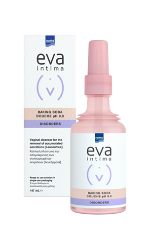 Φωτογραφία από Eva Intima Baking Soda Douche Κολπική πλύση με σόδα για την αποτελεσματική απομάκρυνση των συσσωρευμένων κολπικών εκκρίσεων 147ml.