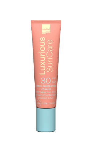 Φωτογραφία από Luxurious Protective & Hydrating Lip Balm SPF 30 Με Κολλαγόνο, βούτυρο Καριτέ, Jojoba oil, Προβιταμίνη Β5, Βιταμίνη C & E.