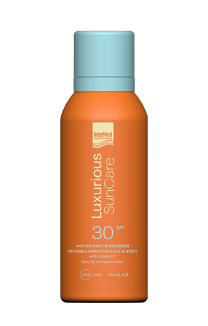 Φωτογραφία από Luxurious Suncare Antioxidant Sunscreen Invisible Spray SPF 30 Με Βιταμίνη C.