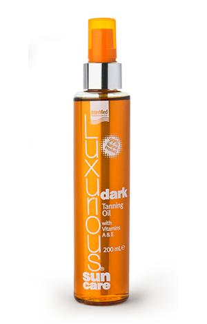 Φωτογραφία από Luxurious Sun Care Dark Tanning Oil,Ξηρό λάδι για γρήγορο & έντονο μαύρισμα 200ml.