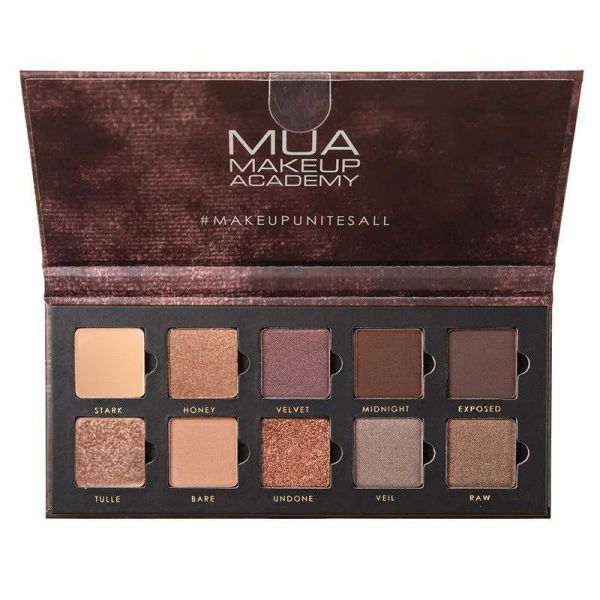 Φωτογραφία από MUA 10 SHADE EYESHADOW PALETTE - VELVET NUDES.