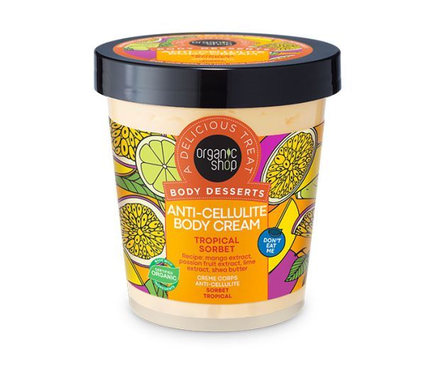 Φωτογραφία από Organic Shop Body Desserts Tropical Sorbet, Κρέμα Σώματος Κατά της Κυτταρίτιδας 450ml.