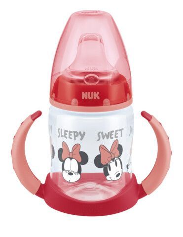 Φωτογραφία από NUK First Choice Μπιμπερό Εκπαίδευσης Disney Mickey 150 Ml Με Στόμιο Σιλικόνης & 2 Λαβές.