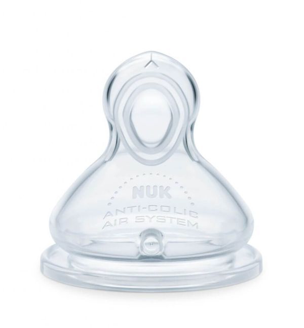 Φωτογραφία από NUK First Choice Plus Θηλές Σιλικόνης Flow Control ( 6-18 Μηνών).