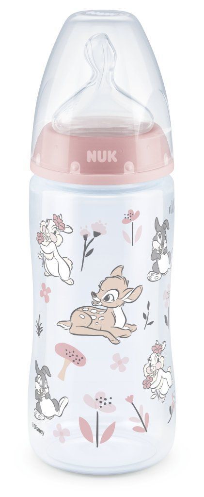 Φωτογραφία από NUK Disney Dumbo & Bambi First Choice Plus Μπιμπερό (PP) 300ml Με Θηλή Σιλικόνης.