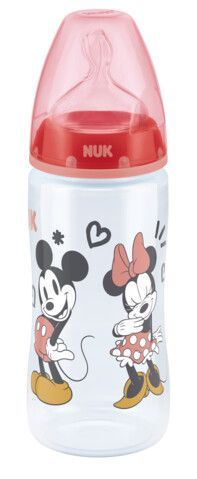 Φωτογραφία από NUK Disney Mickey Mouse First Choice Plus Μπιμπερό (PP) 300ml Με Θηλή Σιλικόνης.