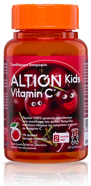 Φωτογραφία από ALTION Kids Vitamin C 60caps.