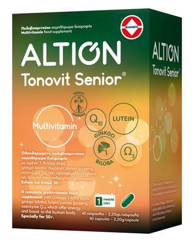 Φωτογραφία από ALTION TONOVIT Senior 40caps