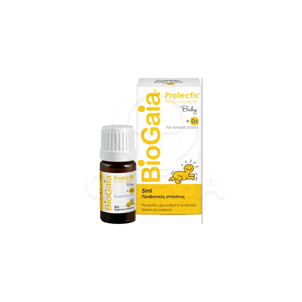 Φωτογραφία από BIOGAIA Protectis Baby + D3 Προβιοτικές Σταγόνες 5ml.