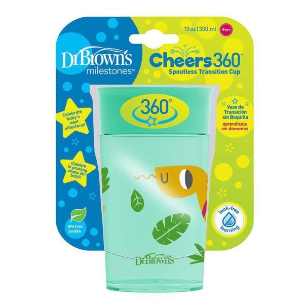 Φωτογραφία από Dr Browns – Cheers Κύπελλο 360° 300ml Σιέλ.