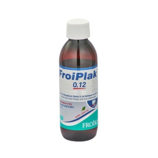 Φωτογραφία από Froika Froiplak PVP Action 0,12% Mouthwash 250 ml.