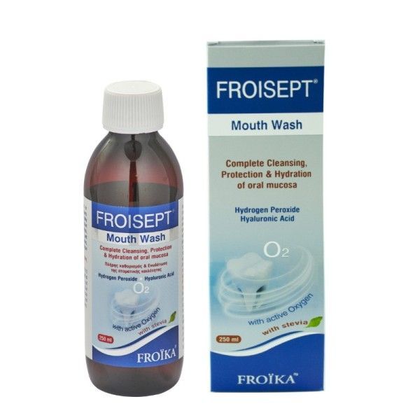 Φωτογραφία από Froika Froisept Mouthwash With Active Oxygen 250 ml.