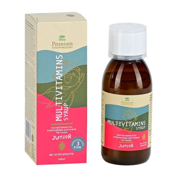 Φωτογραφία από Premium Vitaminology Multivitamins Syrup Junior 150ml.