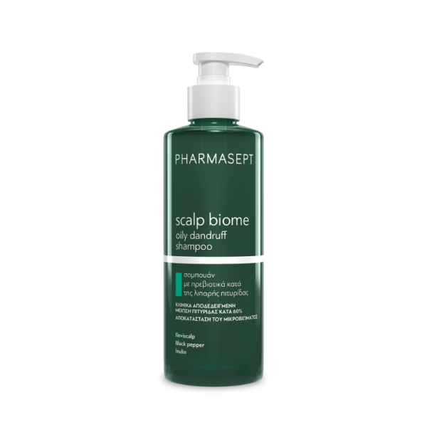 Φωτογραφία από Scalp Biome Oily Dandruff Shampoo 400ml.