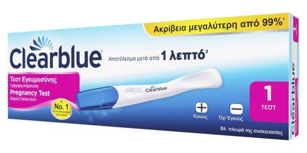 Φωτογραφία από Clearblue Γρήγορη Ανίχνευση.